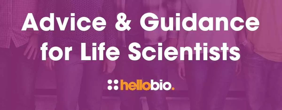 Advice and guidance for life scientists