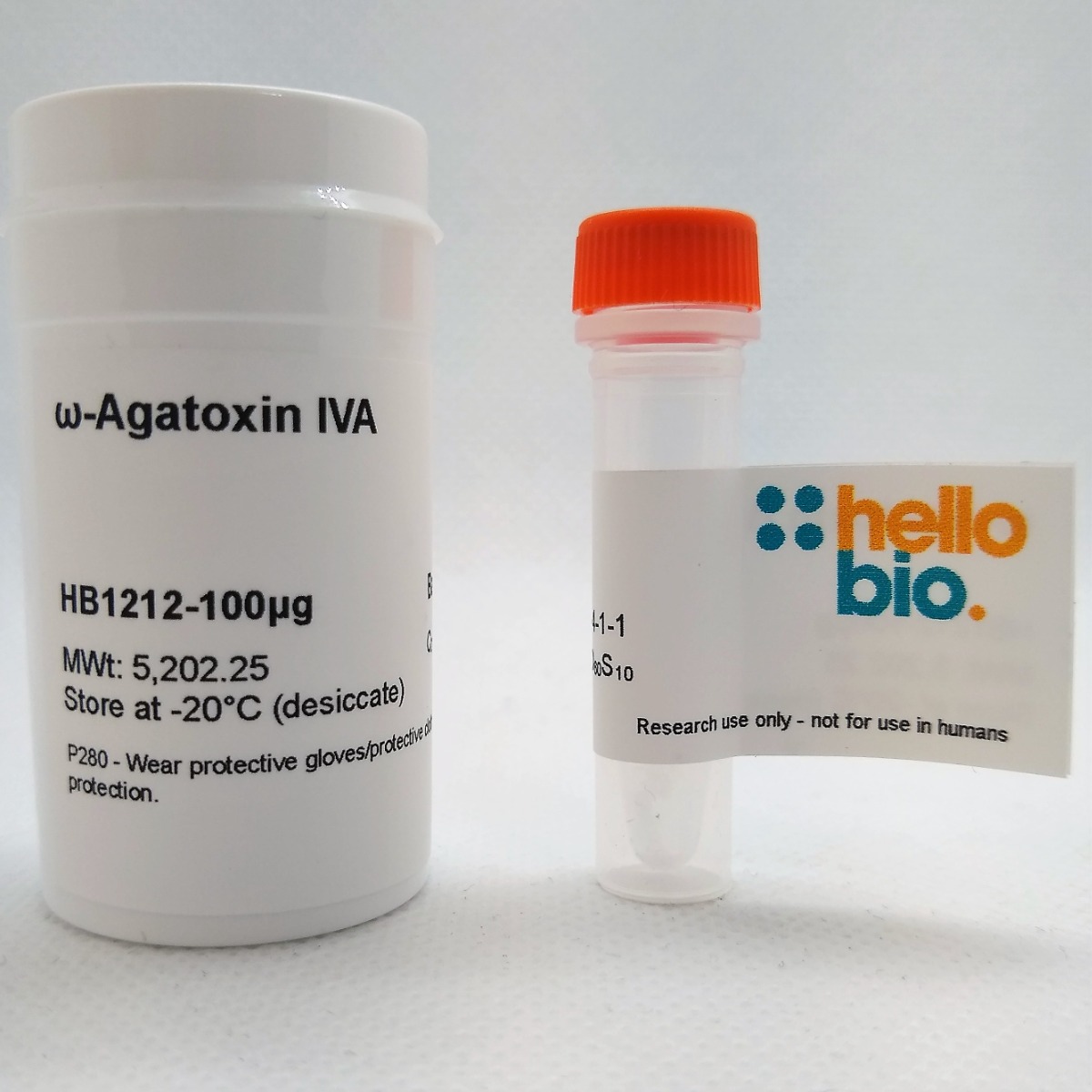 ω-Agatoxin IVA product vial image | Hello Bio