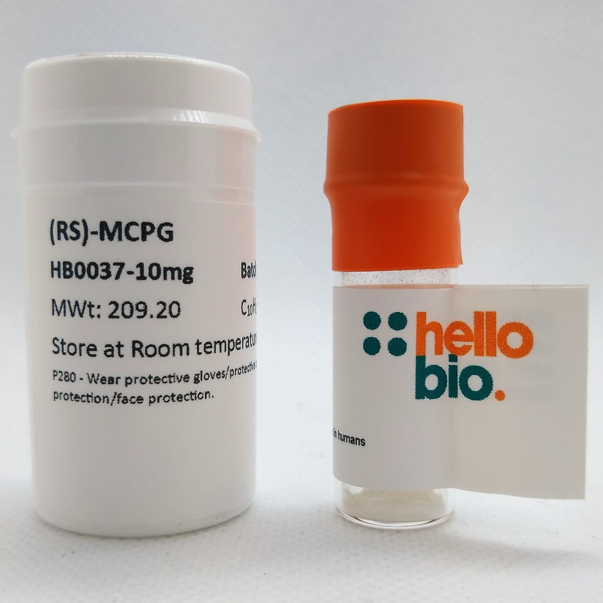 (RS)-MCPG product vial image | Hello Bio
