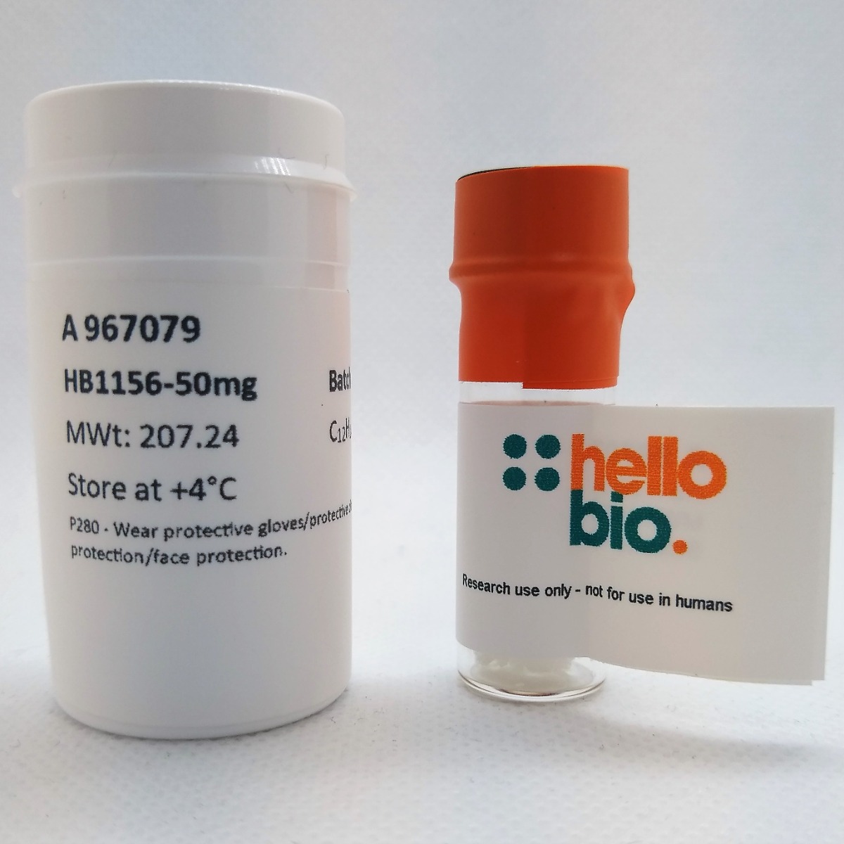 A 967079 product vial image | Hello Bio