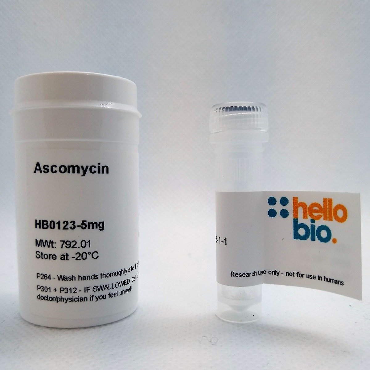 Ascomycin product vial image | Hello Bio