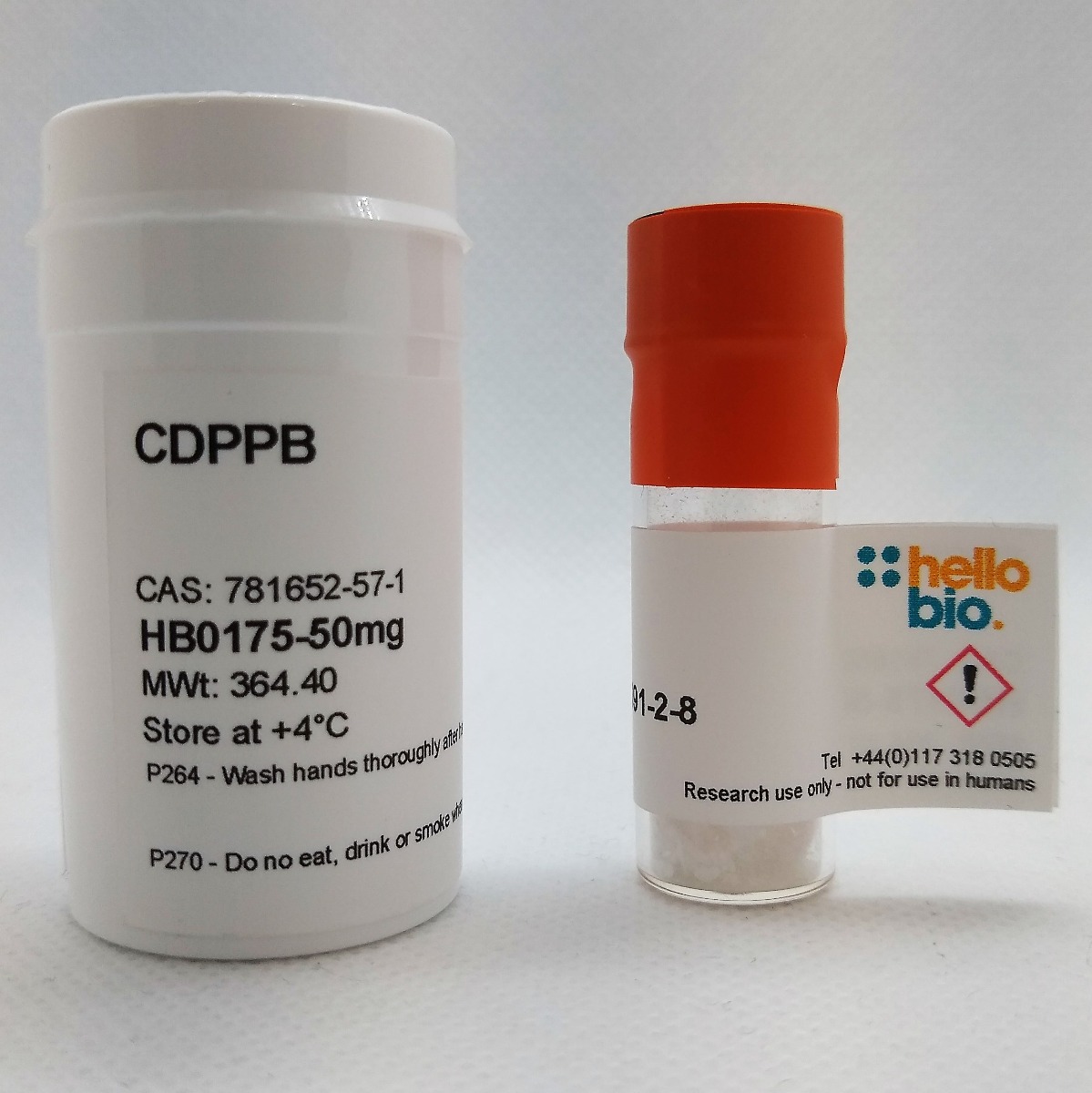 CDPPB product vial image | Hello Bio
