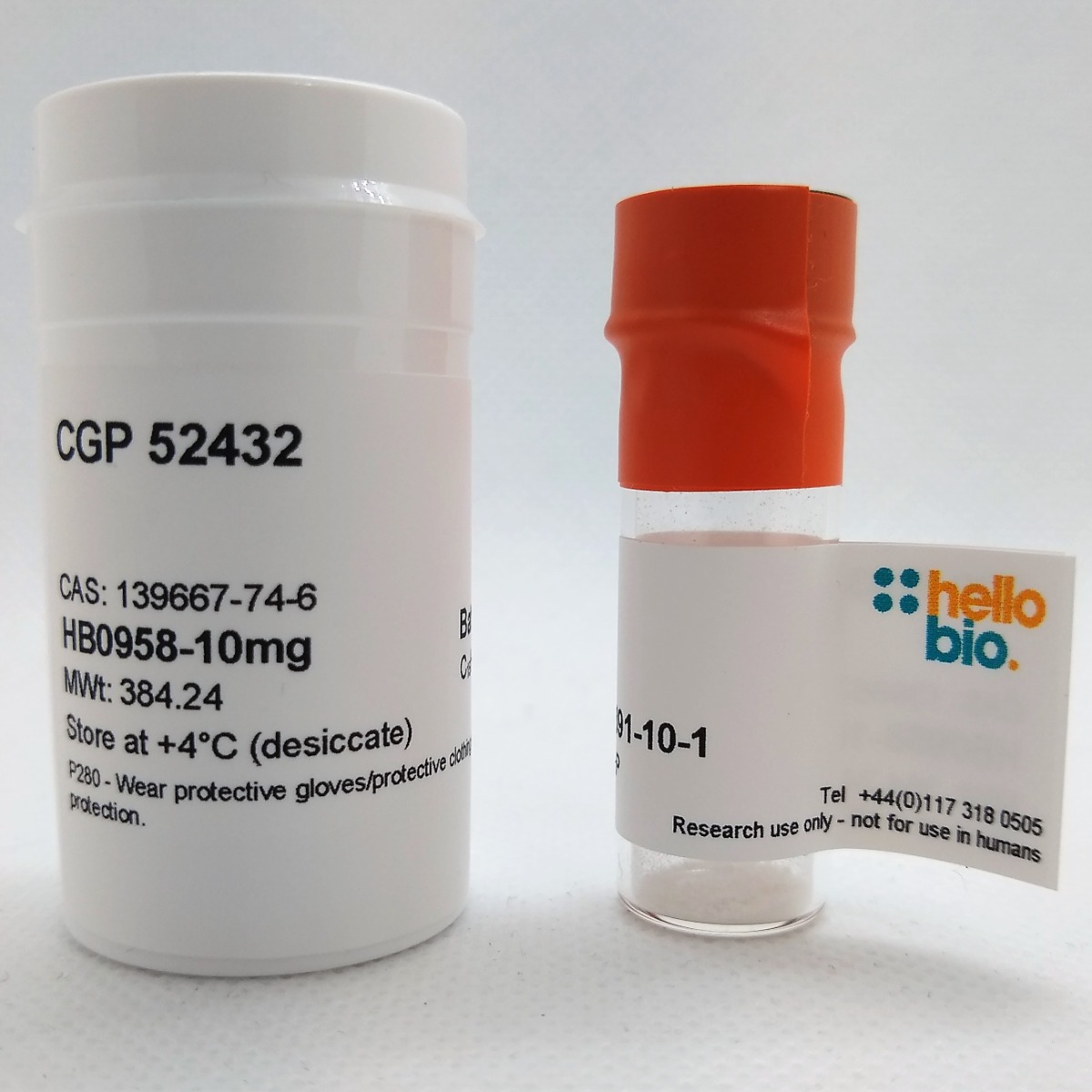 CGP 52432 product vial image | Hello Bio