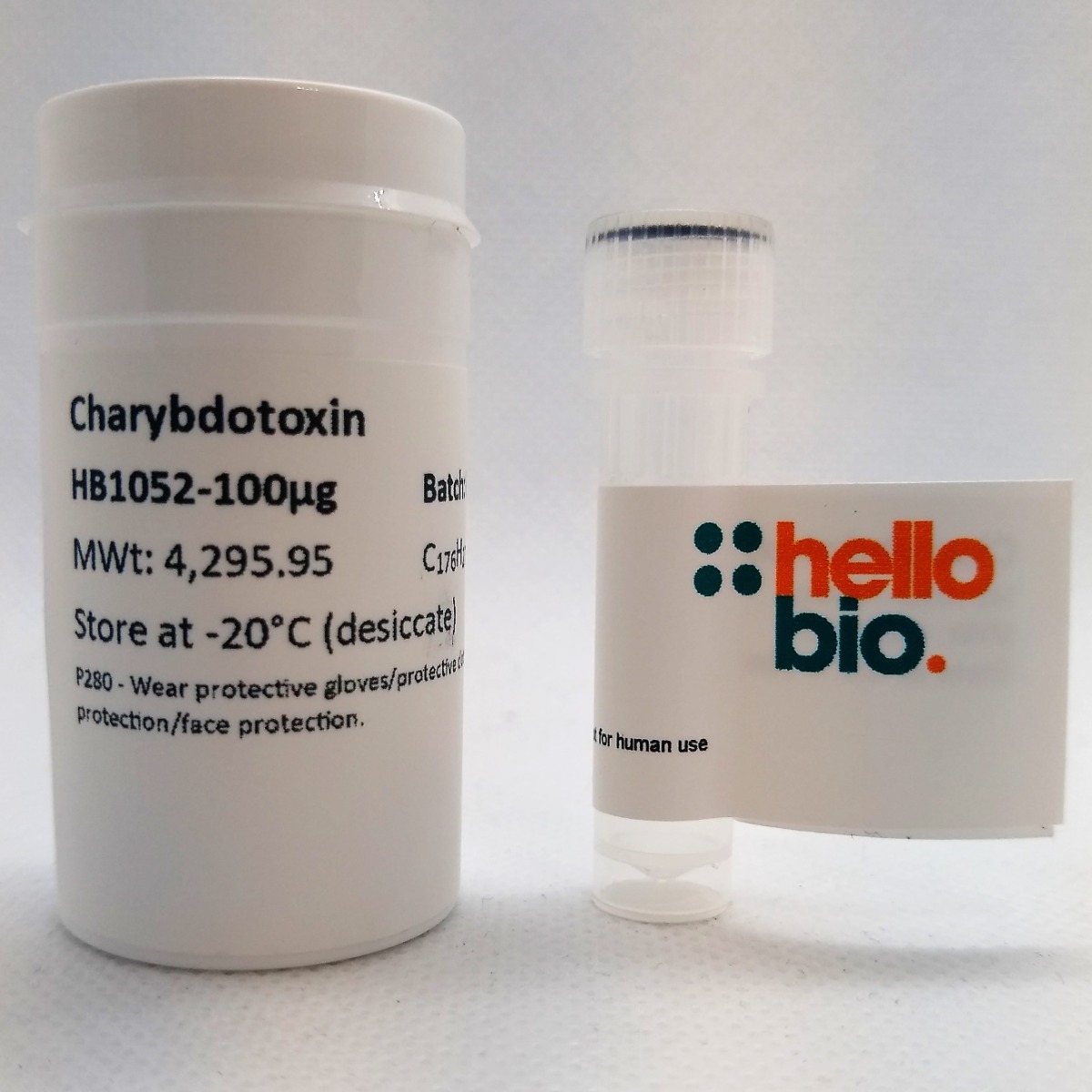 Charybdotoxin product vial image | Hello Bio