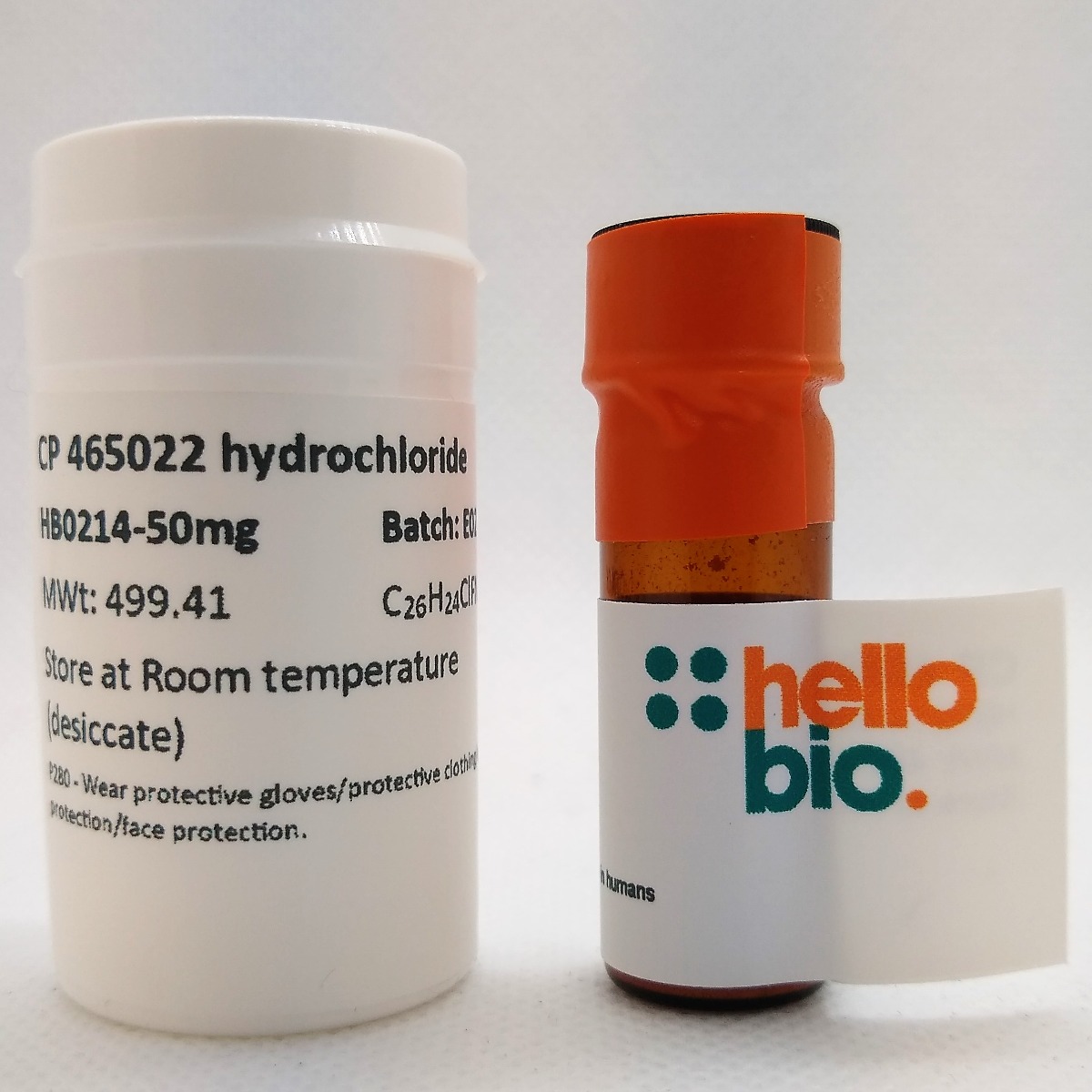 CP 465022 hydrochloride product vial image | Hello Bio