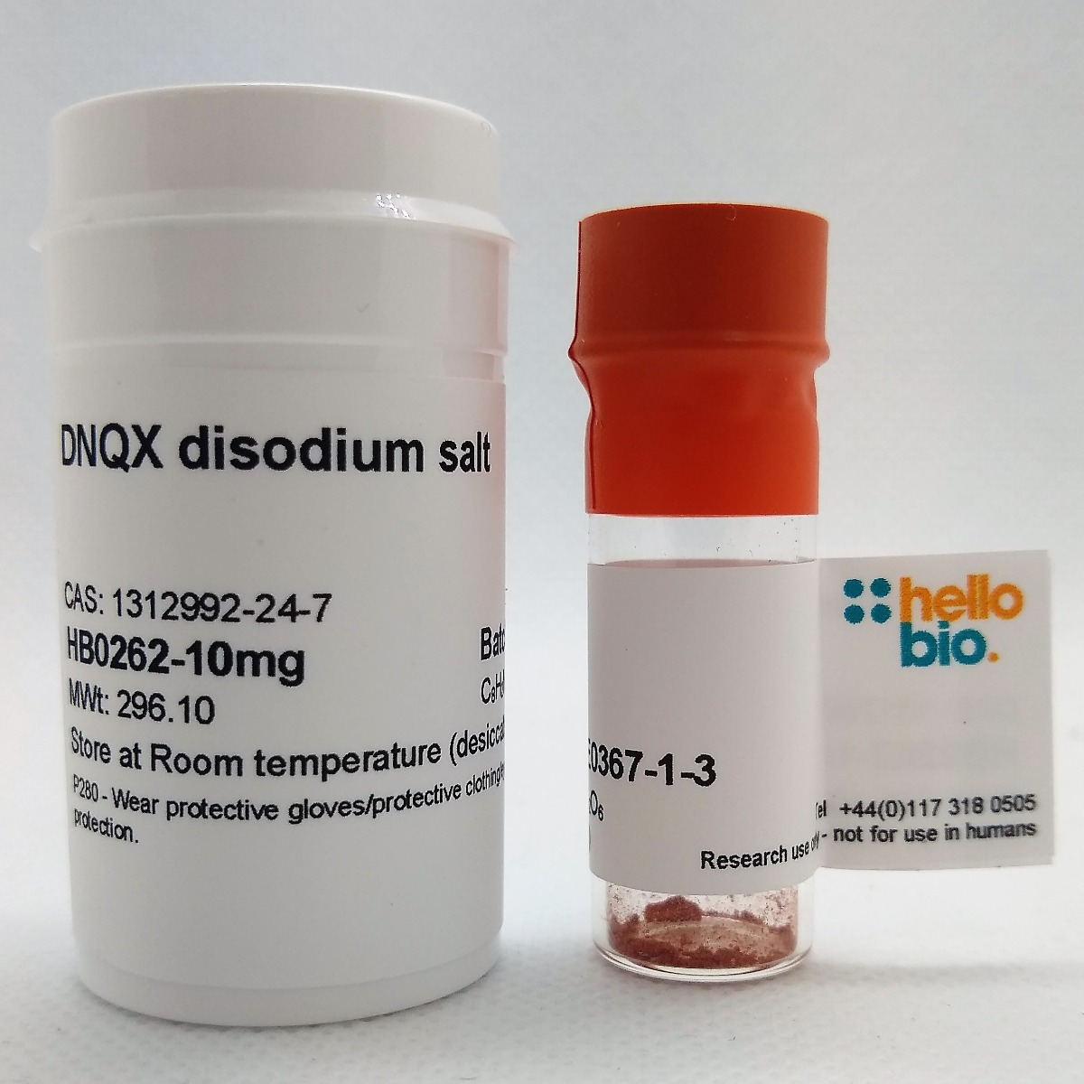 DNQX disodium salt product vial image | Hello Bio