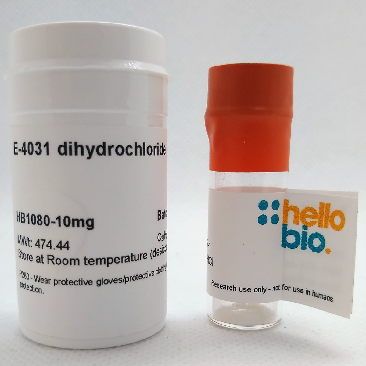 E-4031 dihydrochloride product vial image | Hello Bio