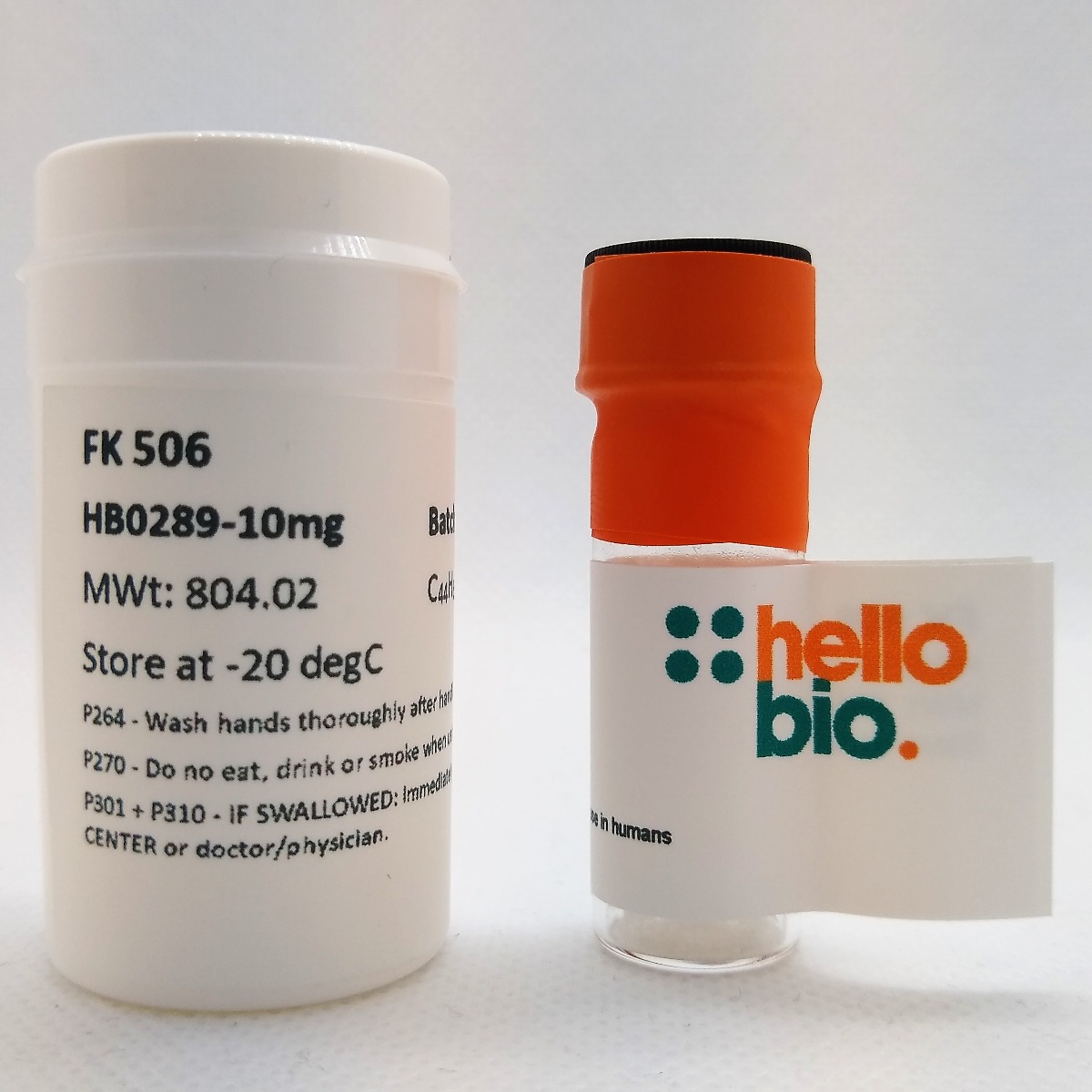 FK 506 product vial image | Hello Bio