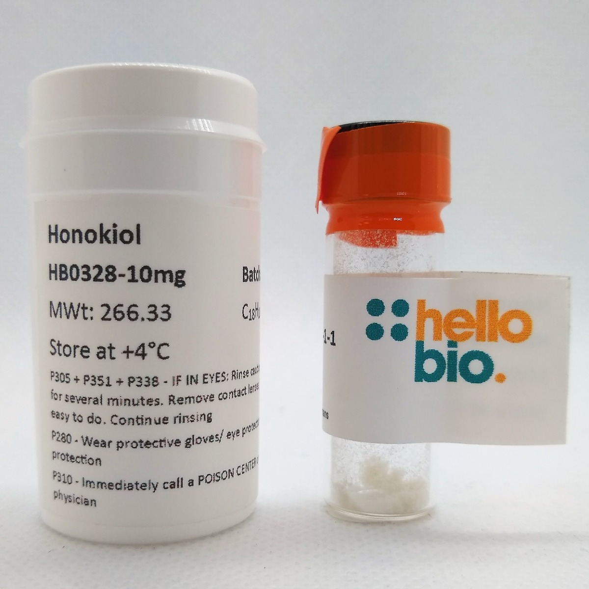 Honokiol product vial image | Hello Bio