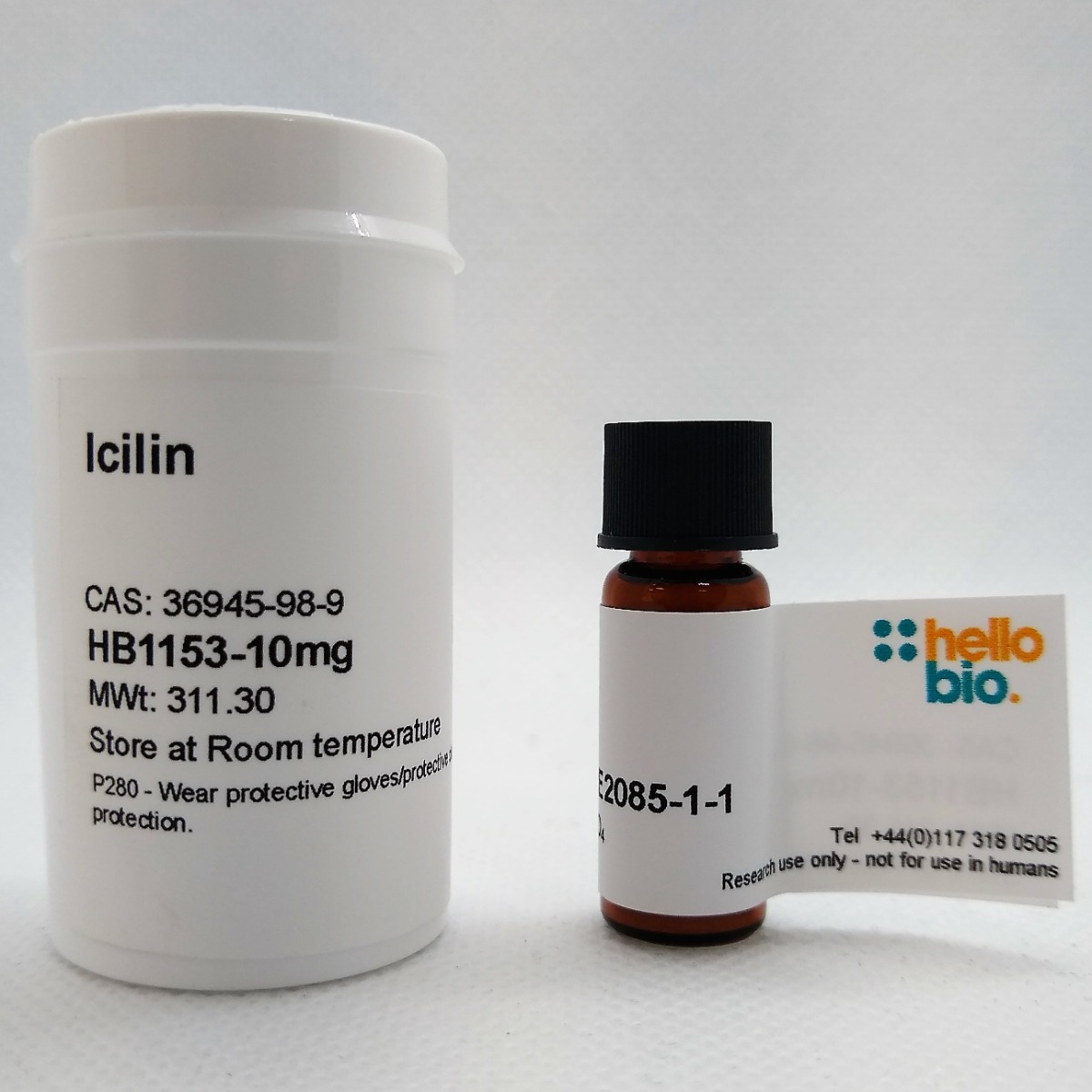 Icilin product vial image | Hello Bio