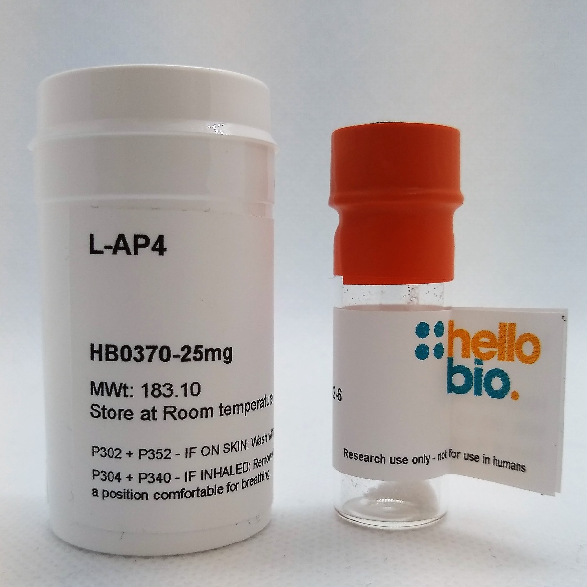 L-AP4 product vial image | Hello Bio