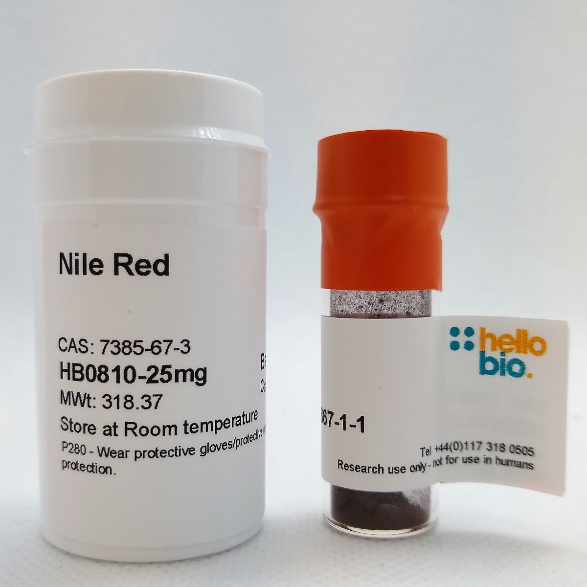 Nile Red product vial image | Hello Bio