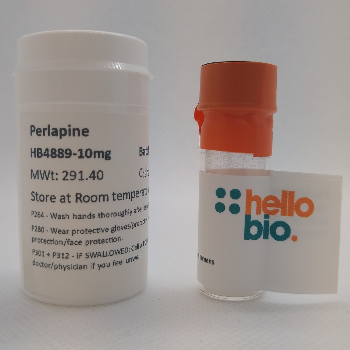 Perlapine product vial image | Hello Bio