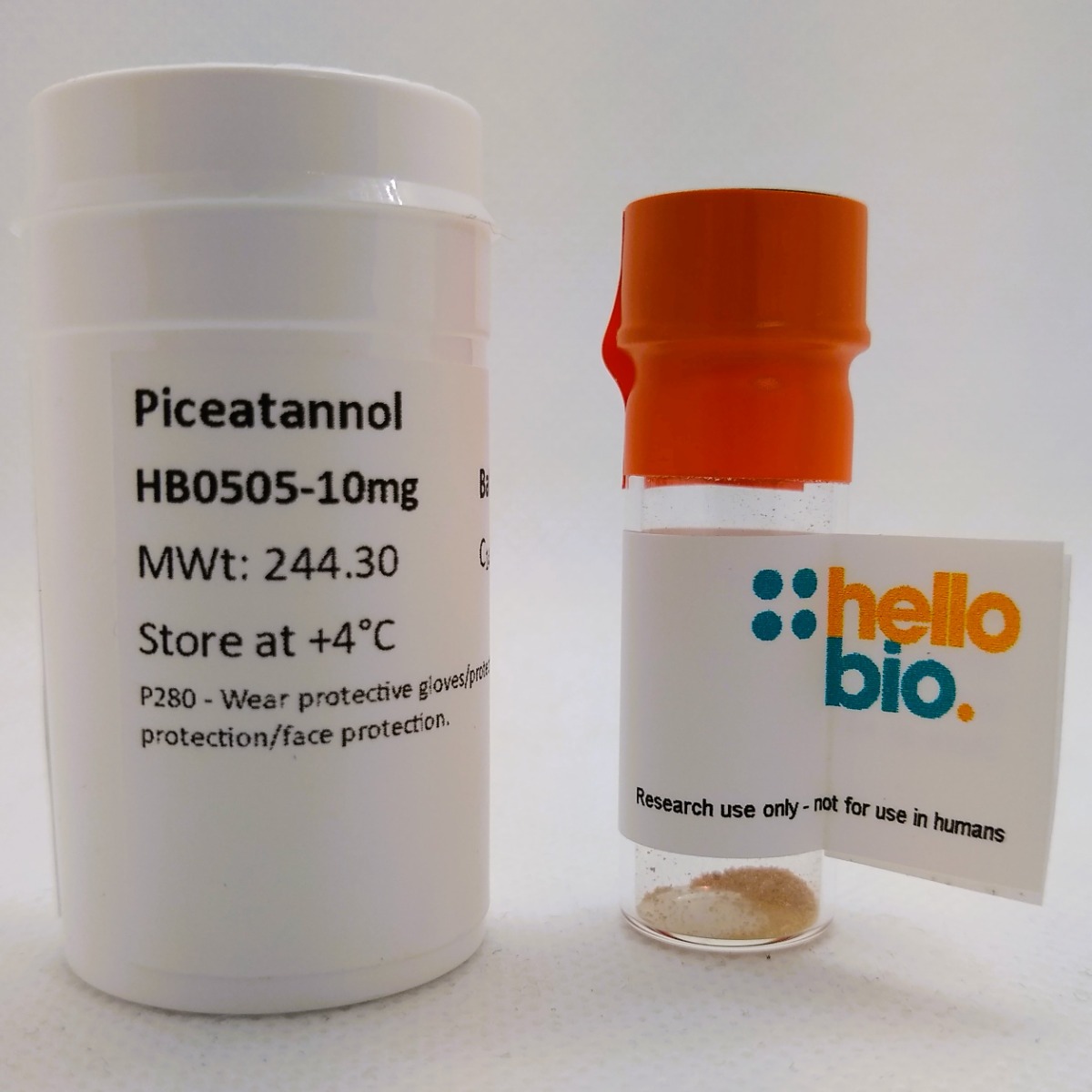 Piceatannol product vial image | Hello Bio