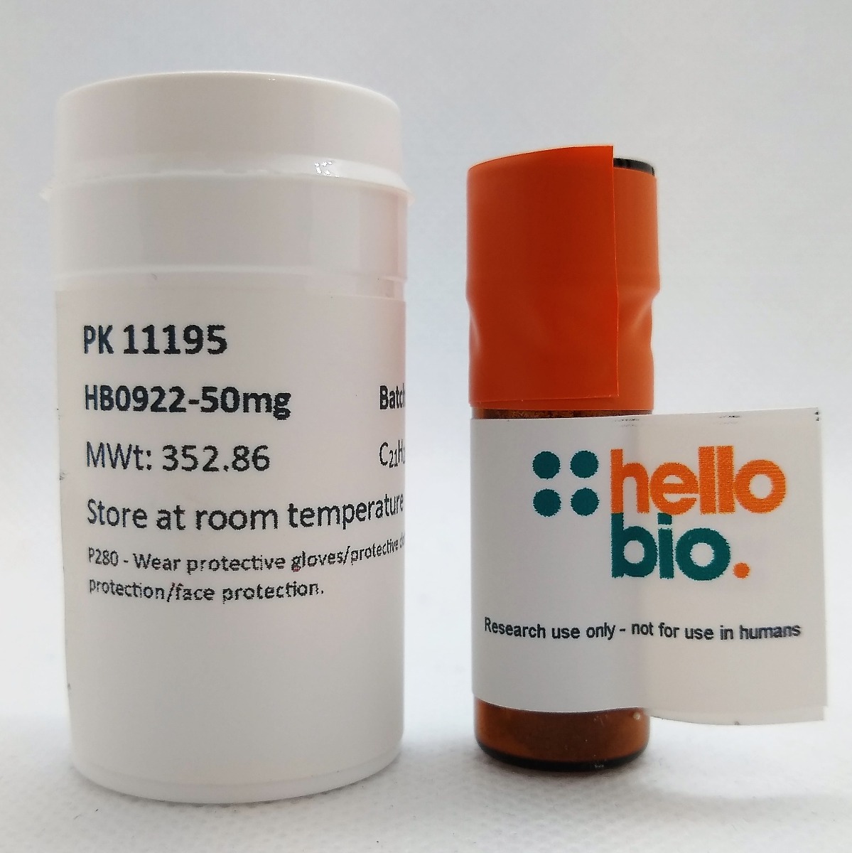 PK 11195 product vial image | Hello Bio
