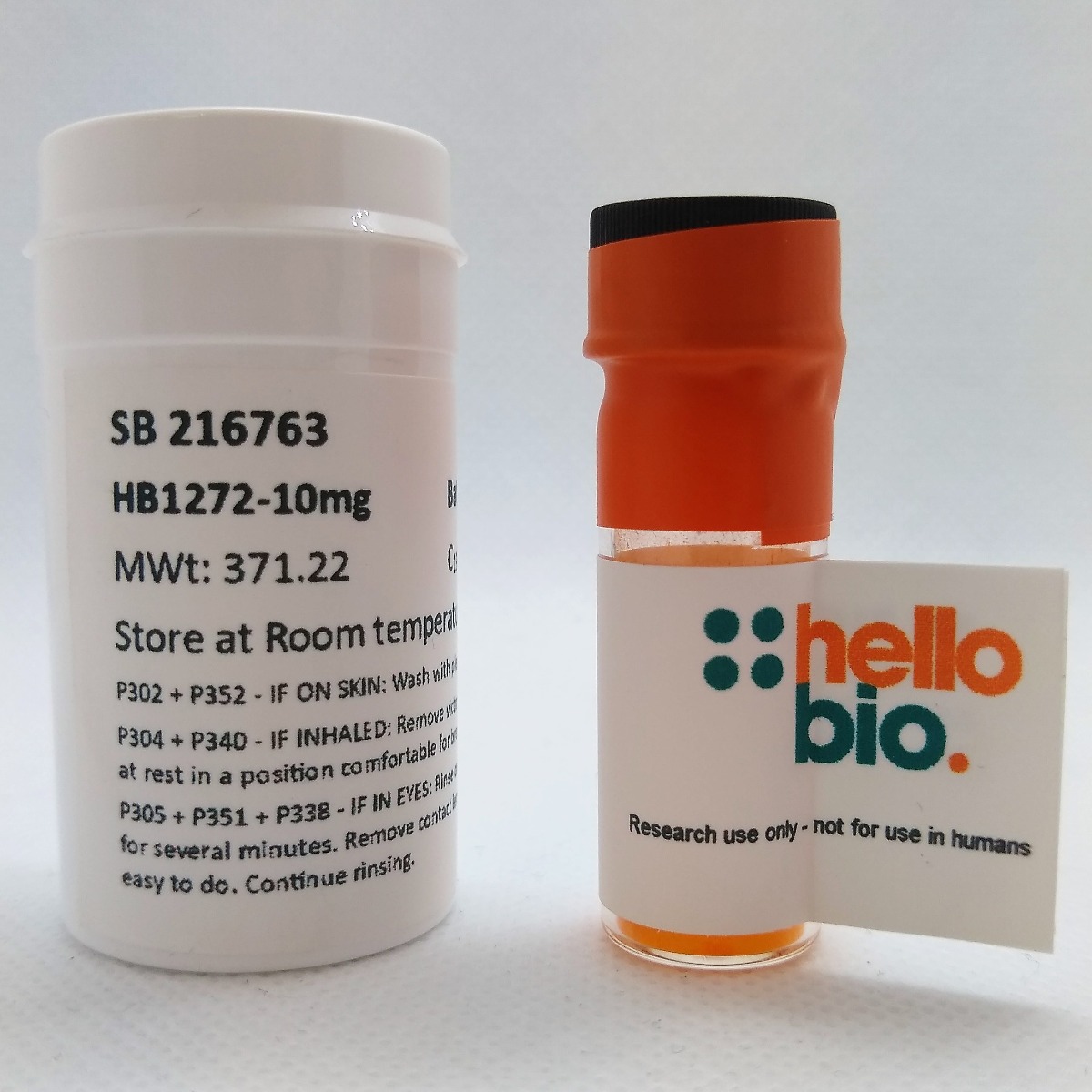 SB 216763 product vial image | Hello Bio