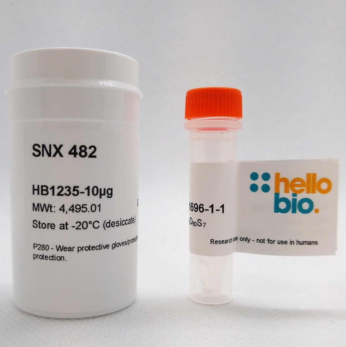 SNX 482 product vial image | Hello Bio