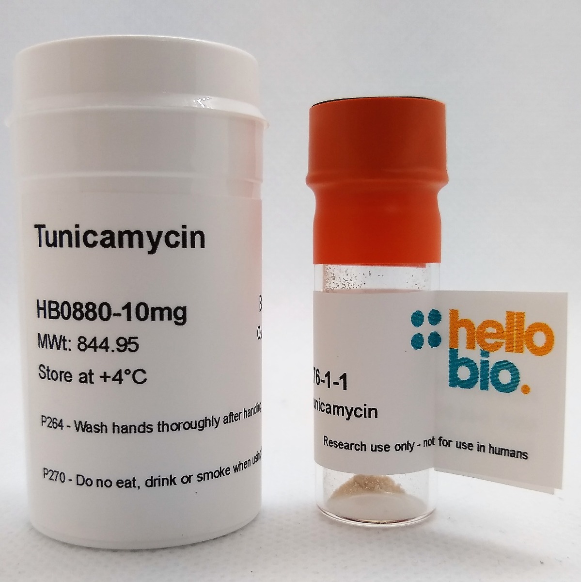 Tunicamycin product vial image | Hello Bio