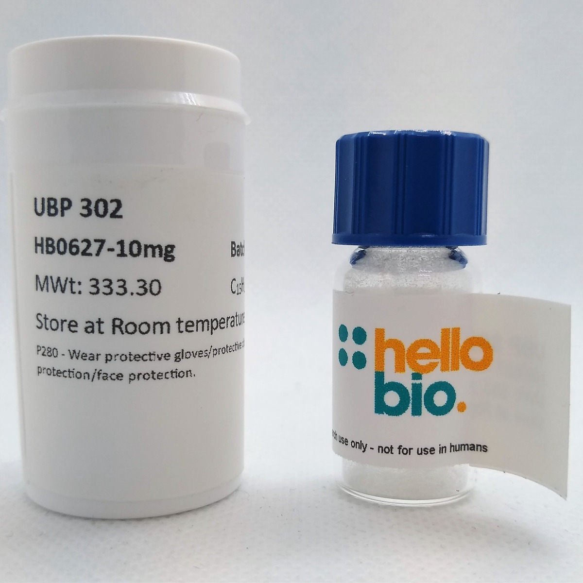 UBP 302 product vial image | Hello Bio