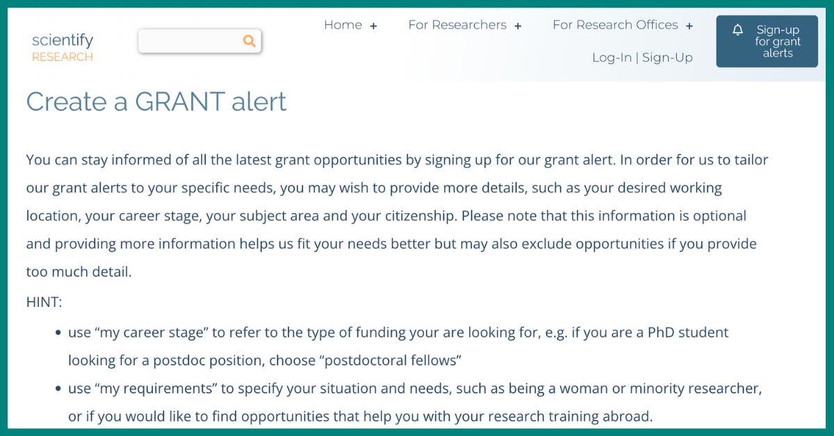The Life Scientists' Guide to Applying for Grants and Funding