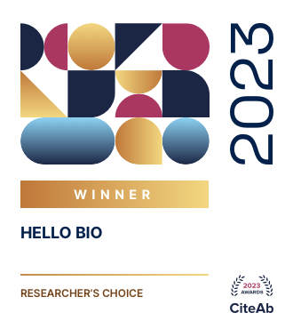 Hello Bio is Highly Commended in the CiteAb Awards 2021